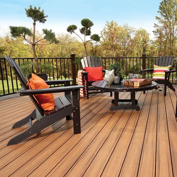 Learn how to remove and replace old deck boards and replace them with new composite deck boards such as this stunning Trex Transcend in Tiki Torch