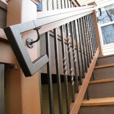 Learning how to install a secondary handrail on stairs can increase the security of your space for family and friends