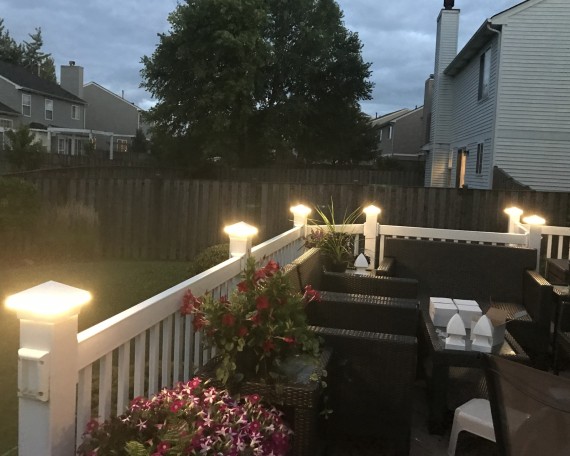 Get rid of old, broken, or burned out deck lighting fixtures easily and replace them with new LED deck lights