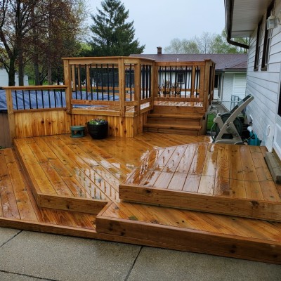 Knowing how to clean your wood railing and maintain the beautiful looks of your wood deck railing can save you time and money in  years to come