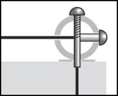 Offset your cable runs a half-inch apart at the corner posts for a clean cable install