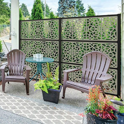 Installing a privacy panel wall in your backyard is an outdoor structure that can impress guests and improve your space