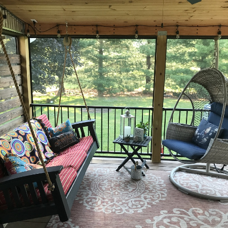 Add deck screen systems to your deck or porch and gain a screened-in sitting area family and friends will enjoy with you throughout the seasons