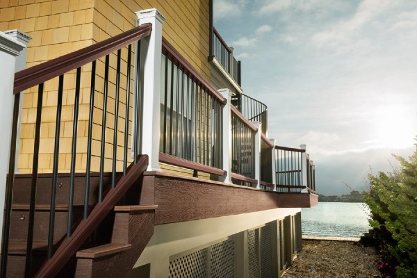The customer-favorite Trex Transcend composite railing line is customizable, durable, and beautiful