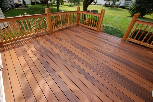 The stunning look of Barrette composite decking can enhance the entire feel of your home's outdoor living space
