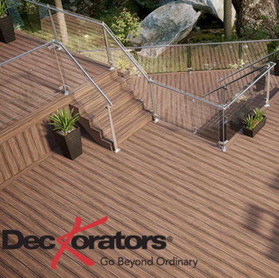 Learn how to shop for and buy composite deck boards like the stunning look of the Deckorators Vault composite deck line