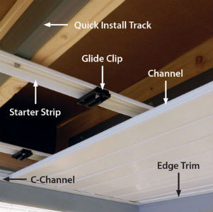 Installation and Component breakdown of UpSide Deck Ceiling