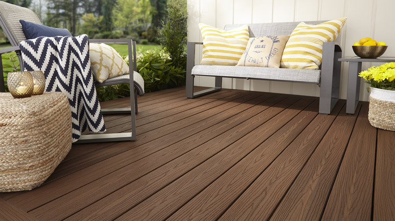 Beautiful looks at incredible value with eco-friendly Fiberon decking